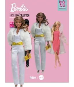 VESTIDOS BARBIE ENTREGA 31 GOLDEN ACCENTS