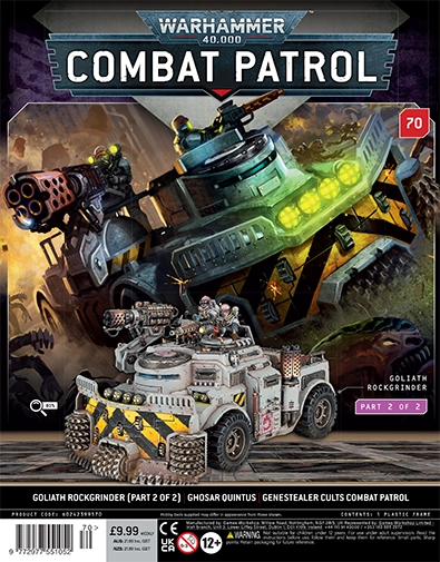 WARHAMMER COMBAT PATROL ENTREGAS 69 Y 70 Goliath Rockgrinder
