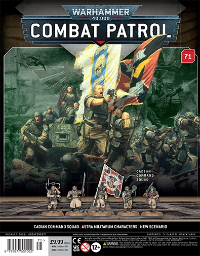 WARHAMMER COMBAT PATROL ENTREGA 71 ESCUADRA DE MANDO DE CADIA