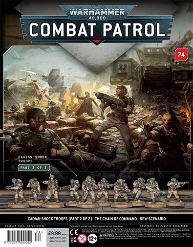 WARHAMMER COMBAT PATROL 73 Y 74 TROPAS DE CHOQUE