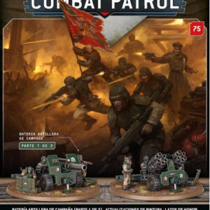 WARHAMMER COMBAT PATROL 75 Y 76 BATERIA DE ARTILLERIA COMPLETO