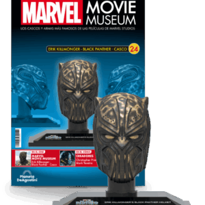 MARVEL MUSEO ENTREGA 24 ERIK KILLMONGUER`S BLACK PHANTER HELMET