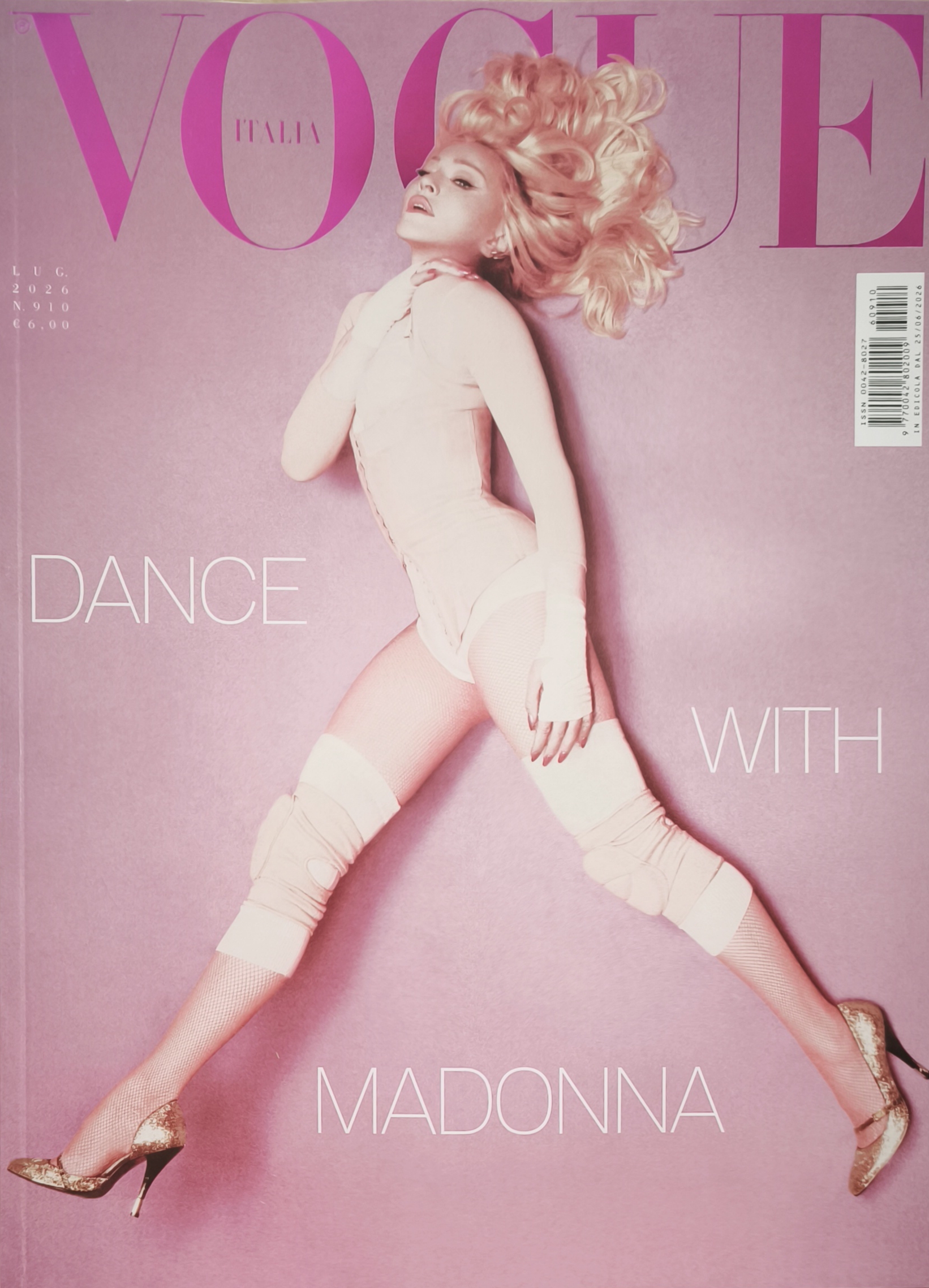 Madonna Vogue Italia Agosto 2026