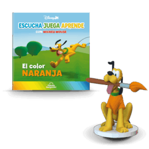 MICKEY MOUSE ENTREGA 44 PLUTO EL COLOR NARANJA