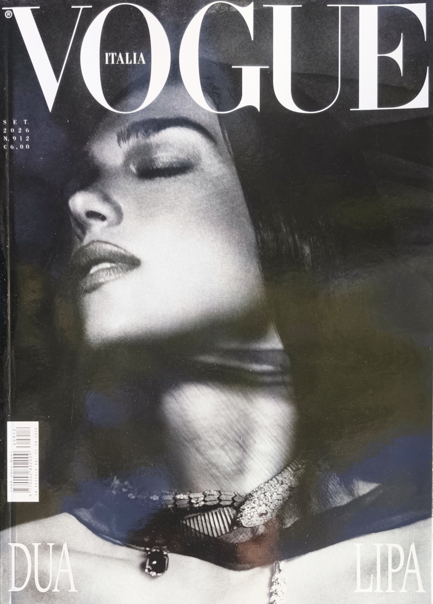 Dua Lipa Vogue Italia Septiembre 2026