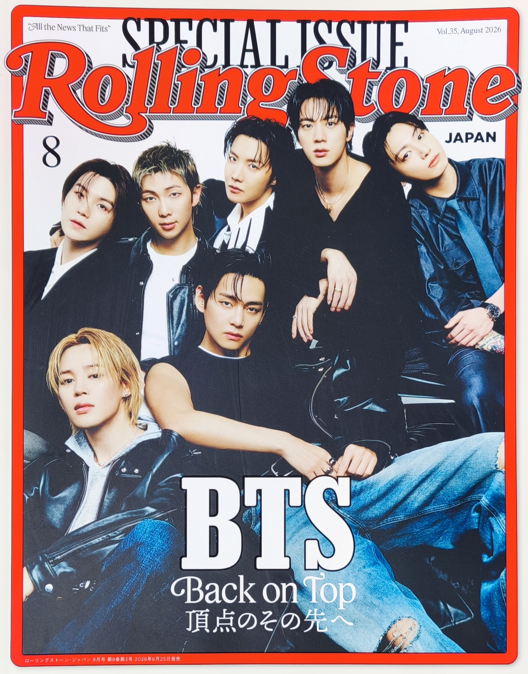 BTS Rolling Stone Japan Special Issue 2026