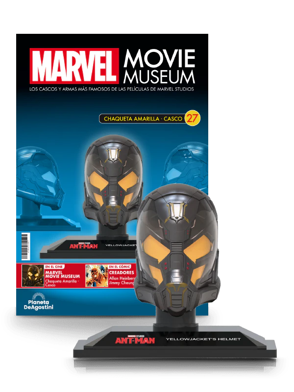 MARVEL MUSEO ENTREGA 27 CASCO CHAQUETA AMARILLA